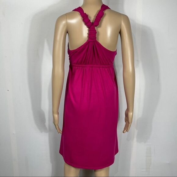 Allison Brittney Pink Midi Dress - Picture 5 of 9
